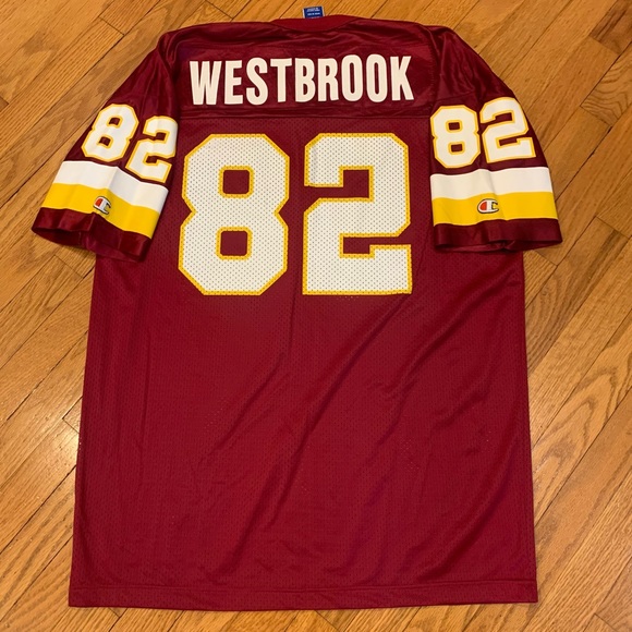 Vintage 90s Champion Washington Redskins Michael Westbrook NFL Jersey - Picture 4 of 7